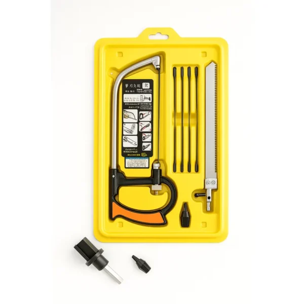 Sierra Multifuncional 8 en 1 con Accesorios Intercambiables