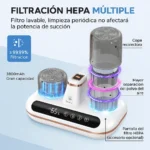 Aspiradora Inteligente Sin Cable 16000PA – Limpieza Profunda y Saludable - Imagen 4