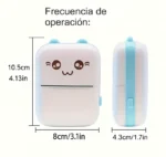 Mini Impresora Portátil Térmica Bluetooth – Diseño Kawaii - Imagen 5